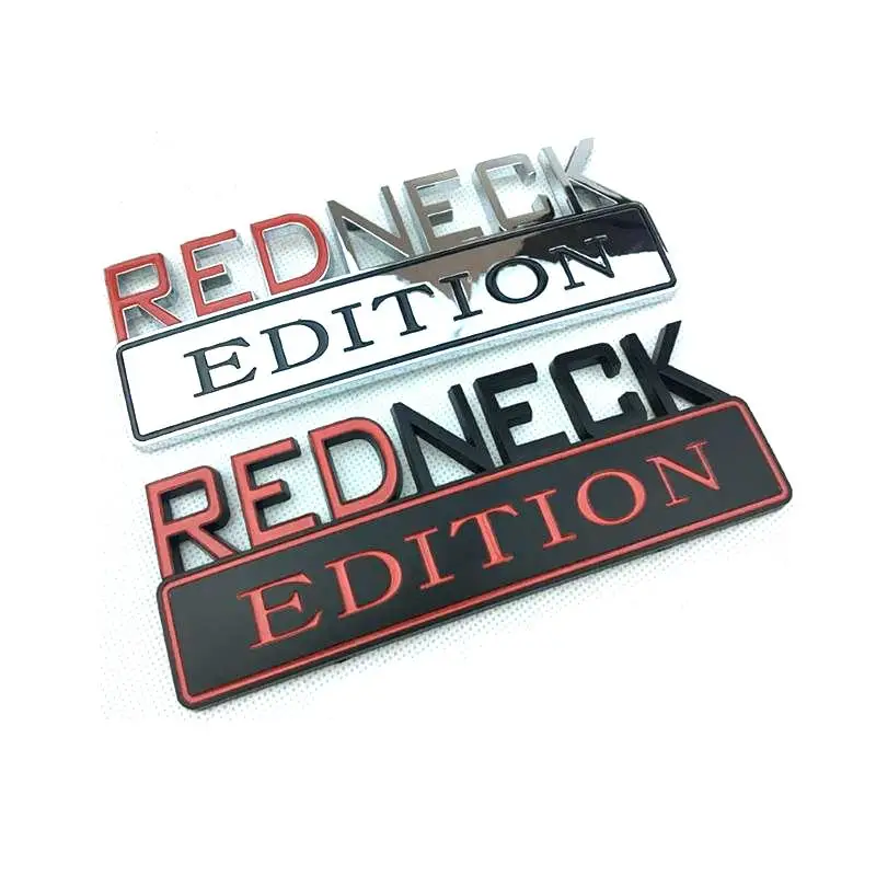 Бесплатная доставка Красная Шея из АБС пластика издание Red Neck автомобильная