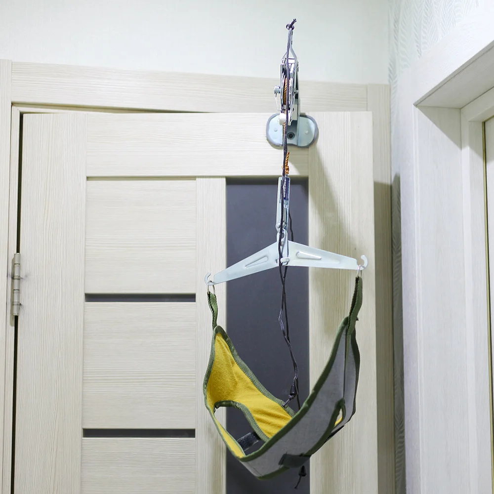 Door Neck Massager Device Kit Stretcher Adjustment Chiropractic Back Head relaxation Cervical Traction | Красота и здоровье