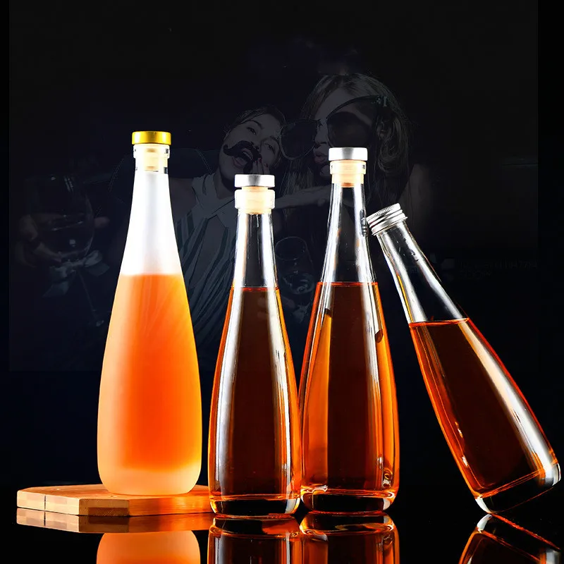 300 500 мл Толстый Стеклянный Контейнер для пивоварения замороженный виски водка