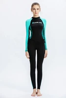 women full body wetsuit neoprene surfing spearfishing diving scuba jumpsuit rash guard bathing beach swimsuit