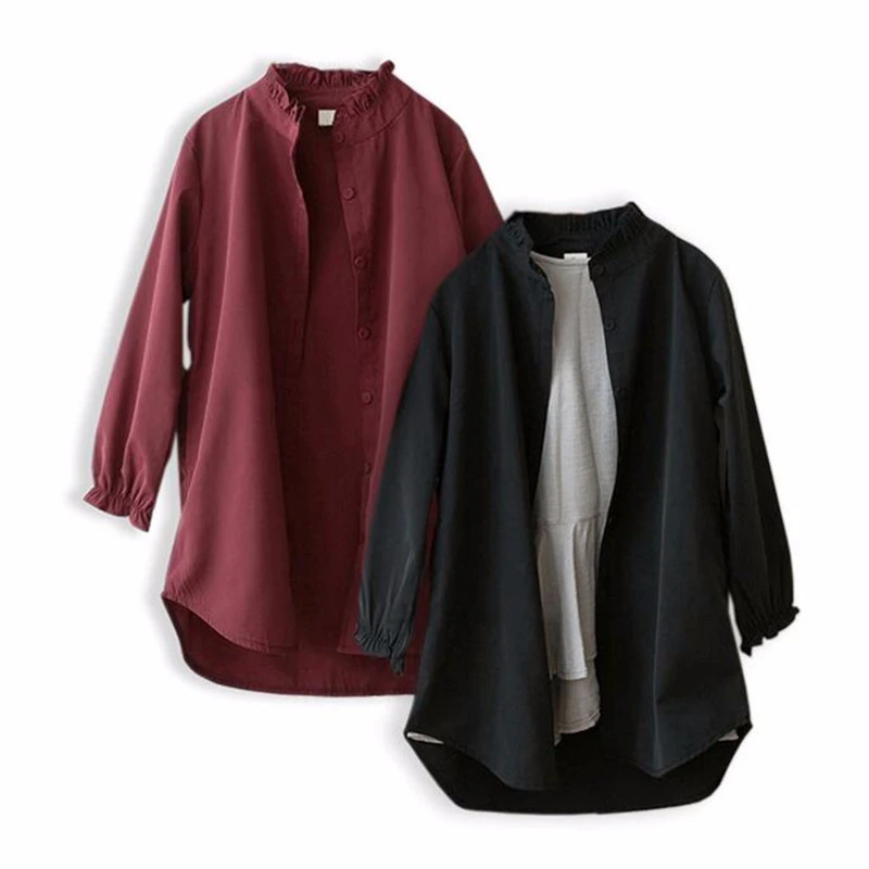 Новинка 2020 года длинная рубашка для девочек ветровка подростков детская верхняя