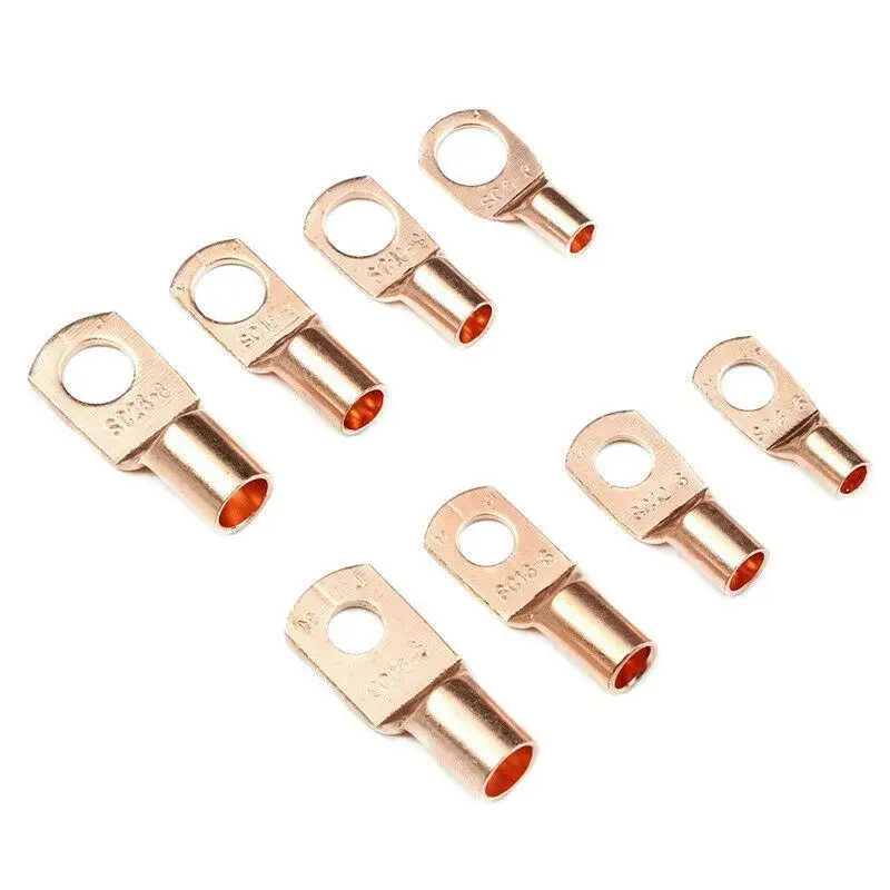 

140pcs set Heat Shrink Tubing Copper Wire Terminals Welding Bare Cable