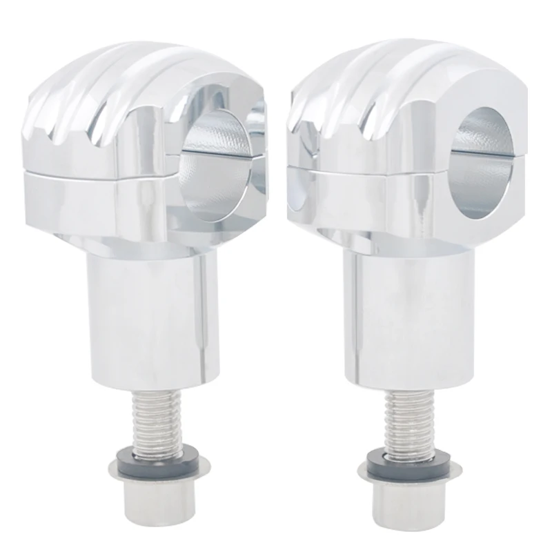 

Кронштейн для Руля Мотоцикла, хромированный алюминиевый зажим 1 дюйм, 25 мм, подходит для Harley Dyna Sportster, универсальные детали