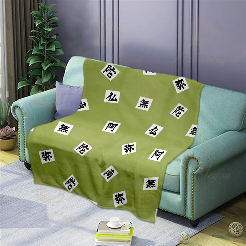 

Anime Soft Warm Fleece Blanket Winter Sheet Bedspread Sofa Plaid Throw Children's Favorite Game Thin Flannel Blankets