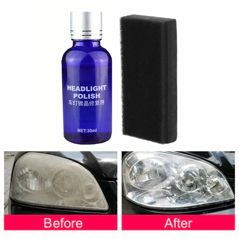 

Equipment Headlight Polish Cleaning tool Set Fluid Restoration Scratch