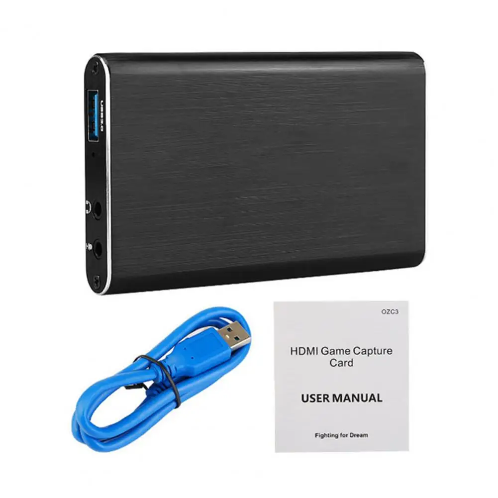 

4K USB3.0 Portable High Definition Live Video Audio Game HDMI-compatible Capture Card