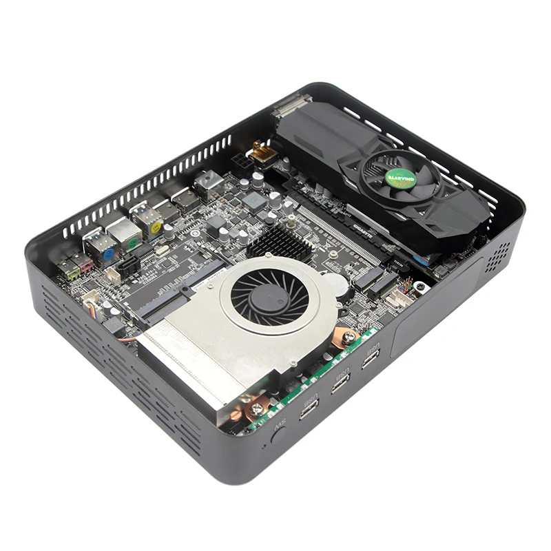 2020 новейший игровой ПК i5 9400F 6 ядер потоков Nvidia GTX 1050TI 4 Гб мини-компьютер 2 * DDR4 2666