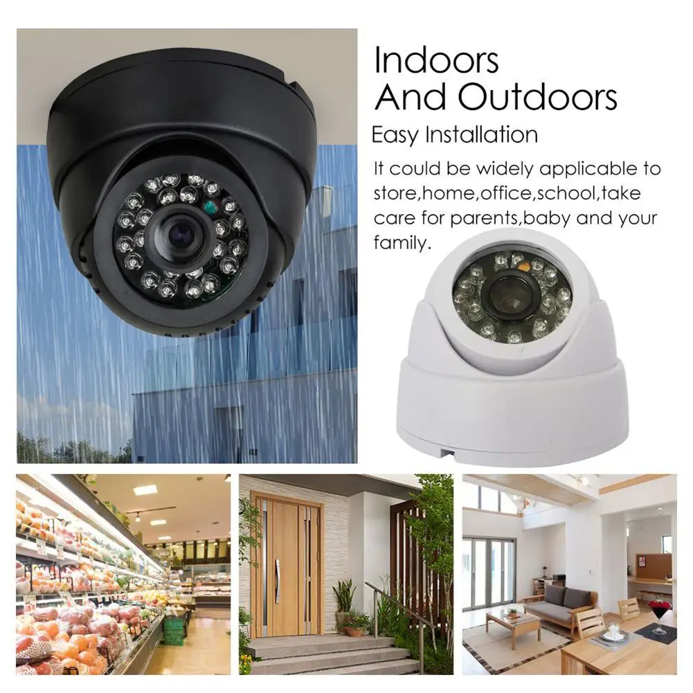 Камера для домашнего наблюдения HD камера за домом 1200 ТВ L 24IR ночное видение 3 6 мм