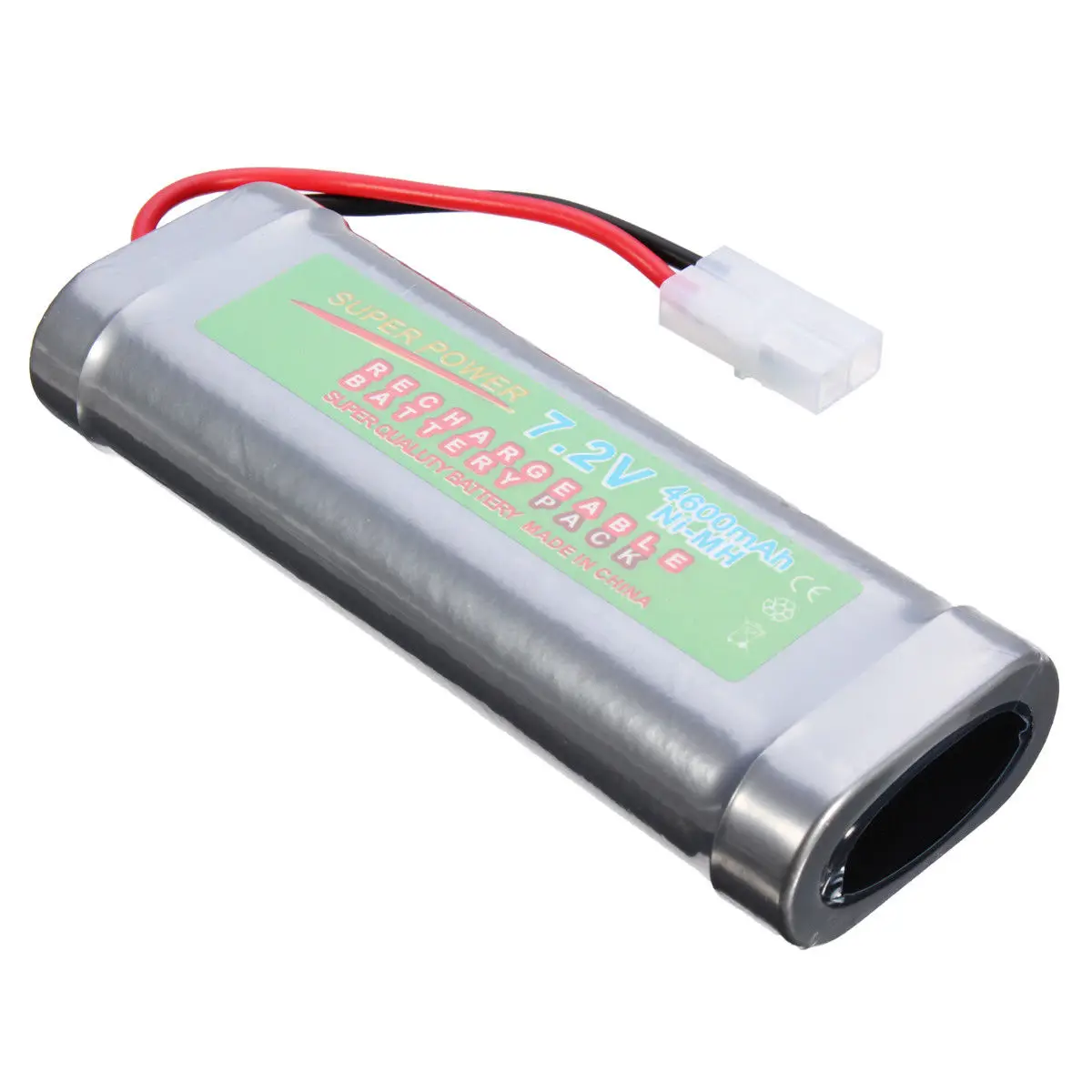 

2x 7.2V 4600mAh Ni-MH Rechargeable Battery RC Tamiya