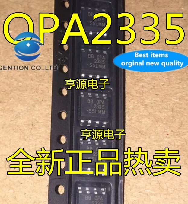 

10 шт., 100% оригинальные новые OPA2335AIDR OPA2335AID OPA2335 SOP8