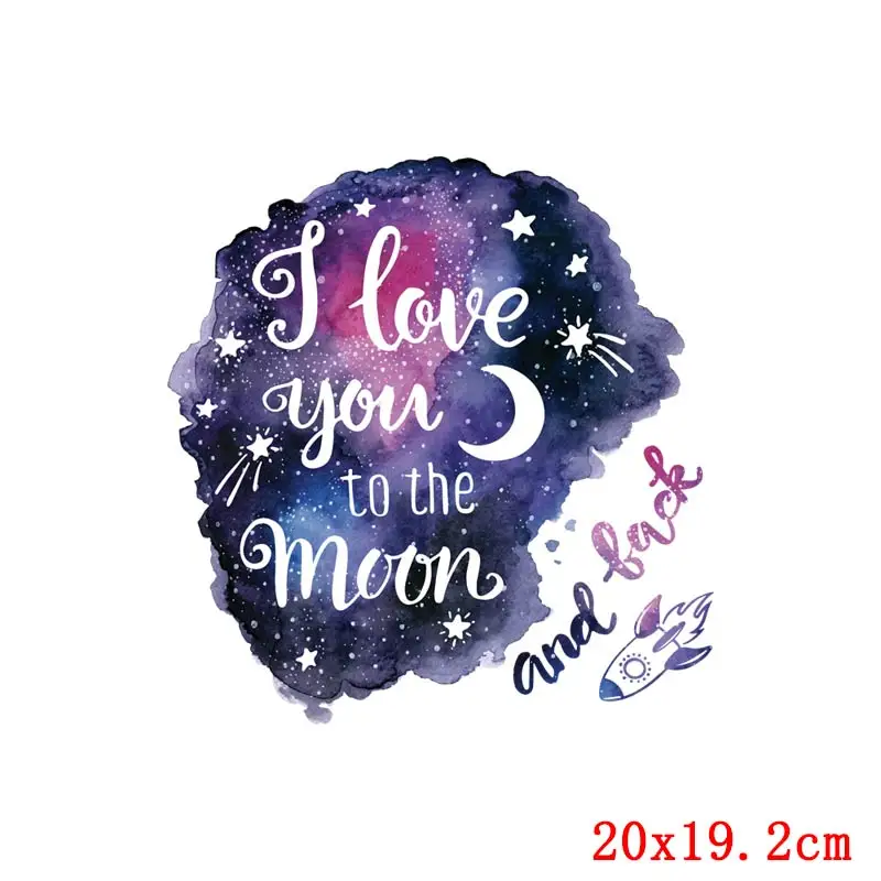 Праджня &quotЗвездное небо&quot Буквы &quotсделай сам&quot Переводные железные для одежды