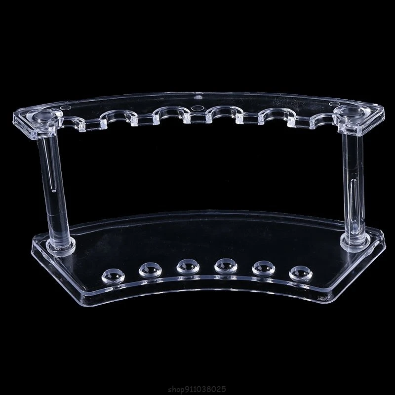

Plastic 6 Slot Pen Jewelry Display Holder Stand Display Rack High Quality Mar03 21 Dropship