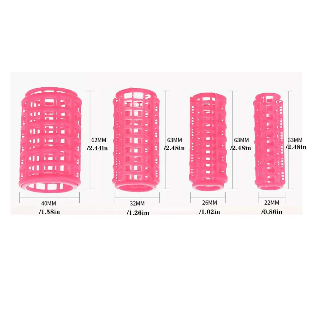 Пластиковые бигуди для волос ролик макияжа сделай сам укладки роликовые женщин и