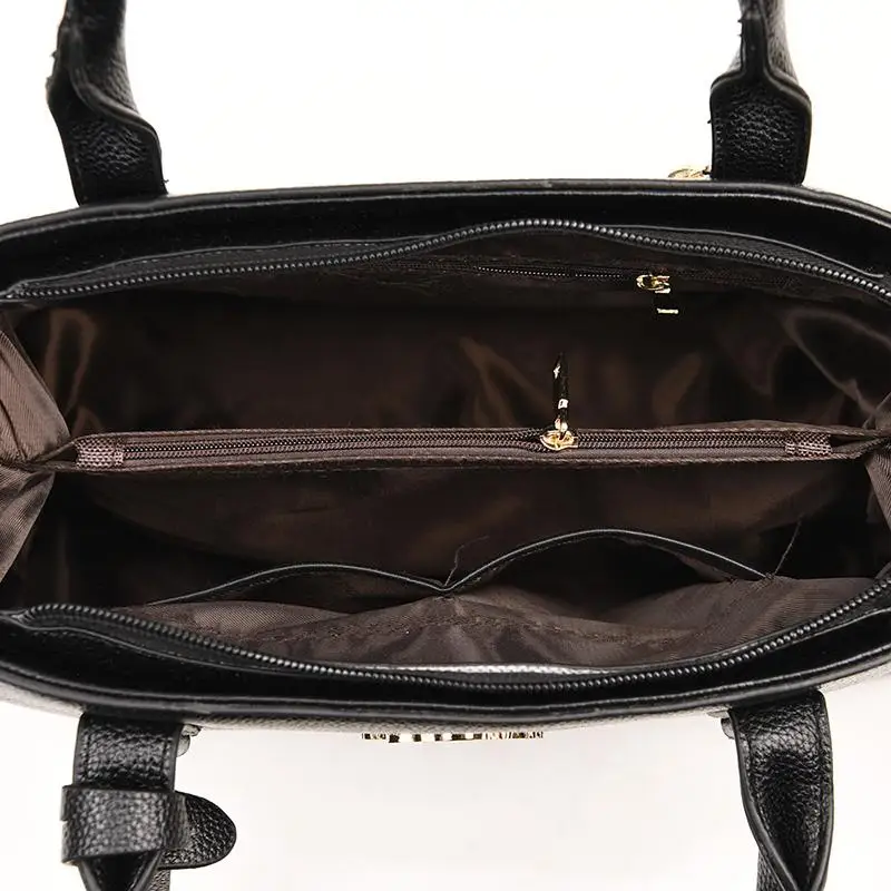 

Retro Ladies Soft Leather Handbags Commuter Type Pure Color Crossbody Bags for Women Luxury Designer Shoulder Messenger Bag Sac