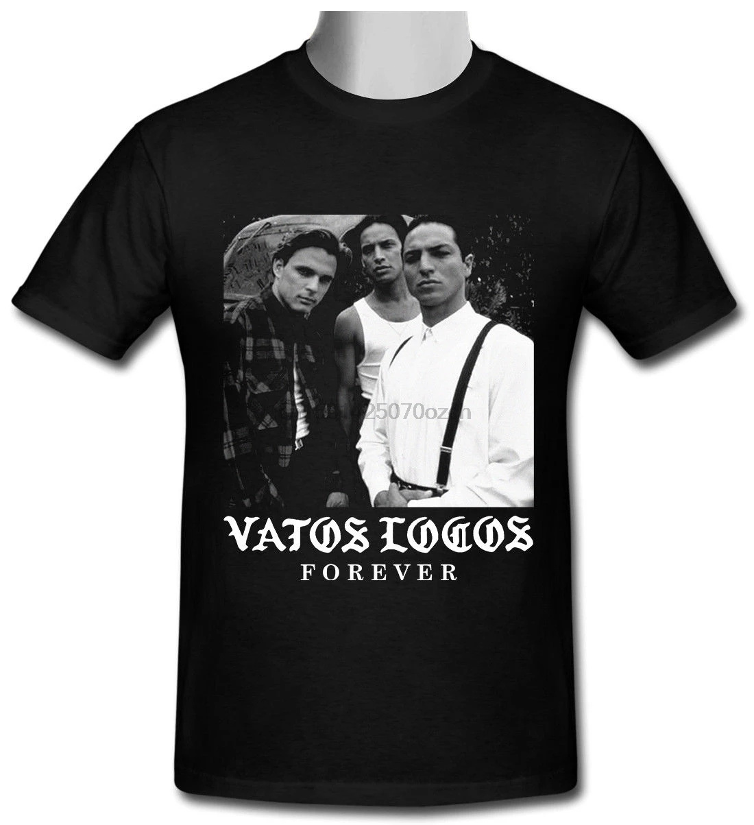 VATOS LOCOS в винтажном стиле Черная футболка Размеры S до 3XL 2020 Новая одежда для детей
