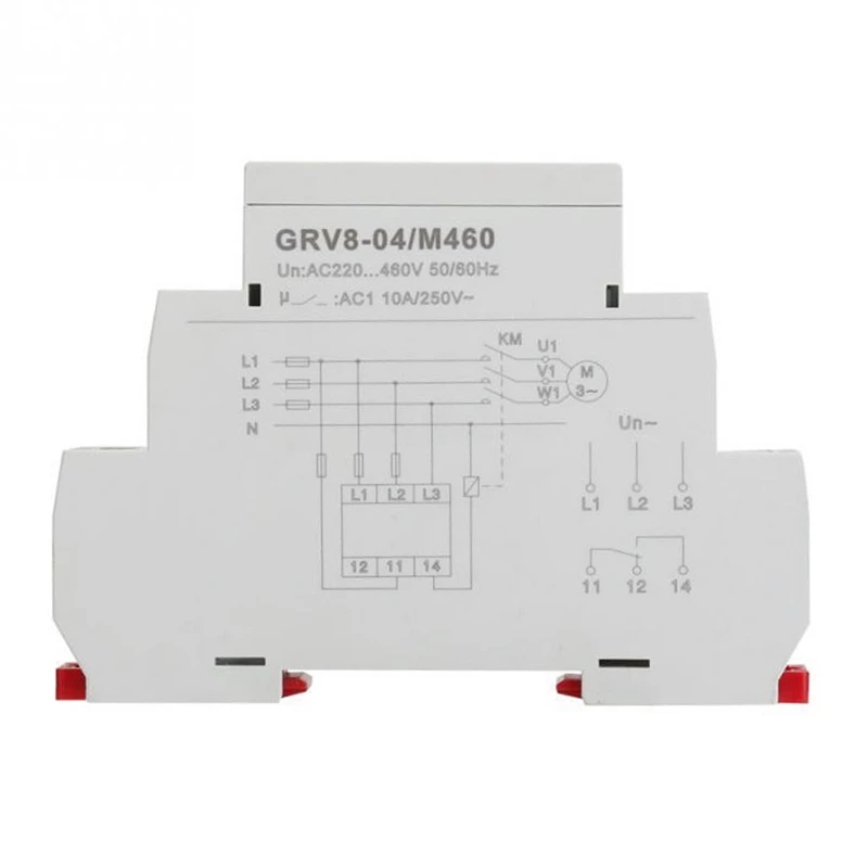 GRV8-04 M460 3-фазный Напряжение мониторинга реле чередования фаз обрыва фазы защиты