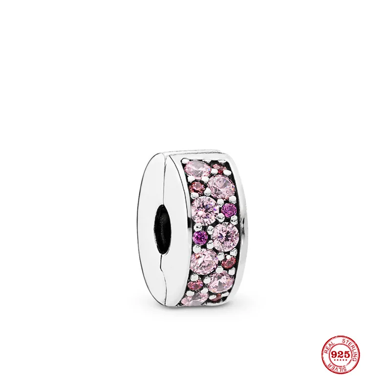 JC DIY модные подвески из стерлингового серебра 925 пробы с зажимами магнолии