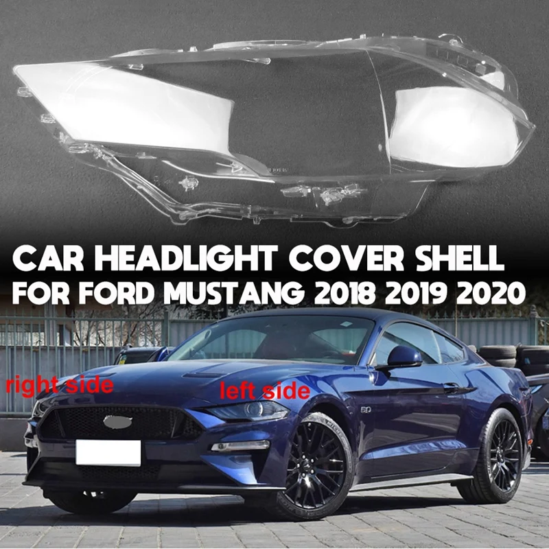 

1 шт., Сменный Чехол для передней фары автомобиля Ford Mustang 2018 2019 2020