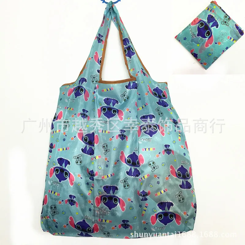 Disney новая складная сумка с Микки Маусом для покупок вместительная зеленая