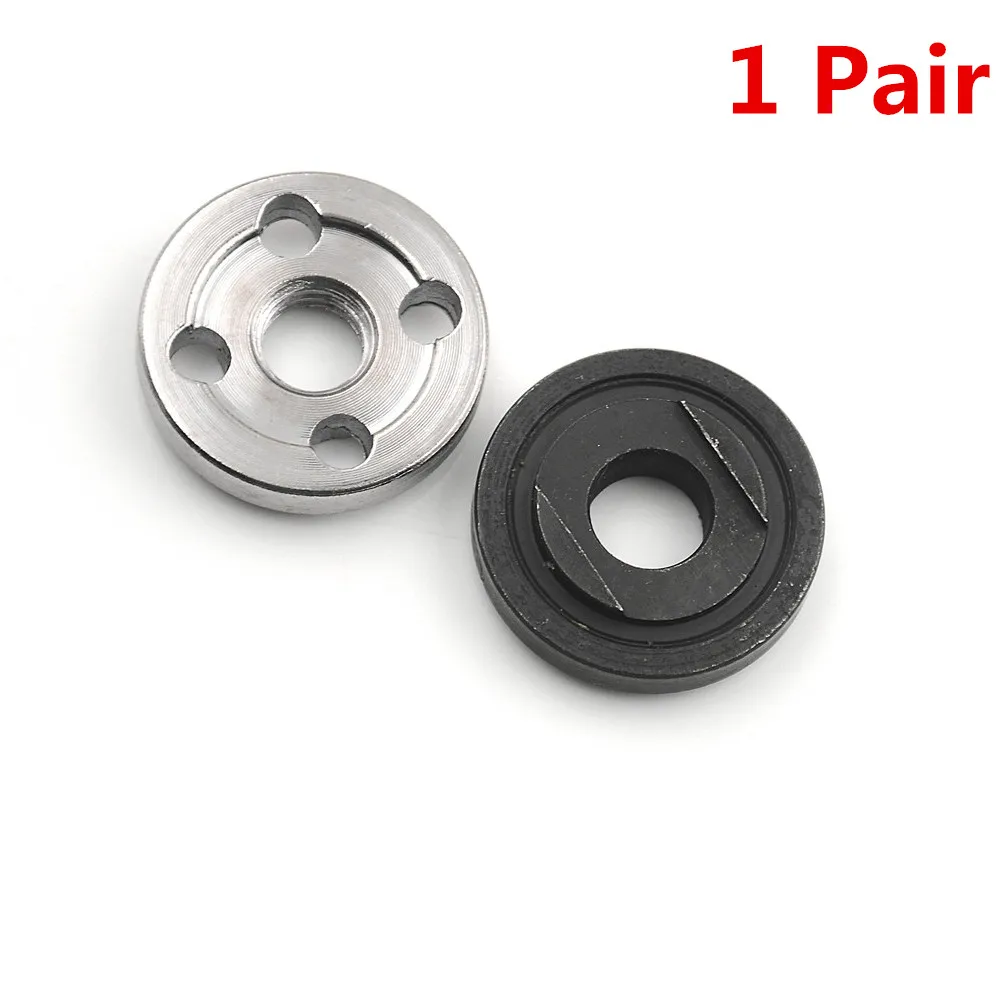 

1 Pair New Metal Angle Grinder Replacement Part Inner Outer Flange Set Electrical Angle Grinders