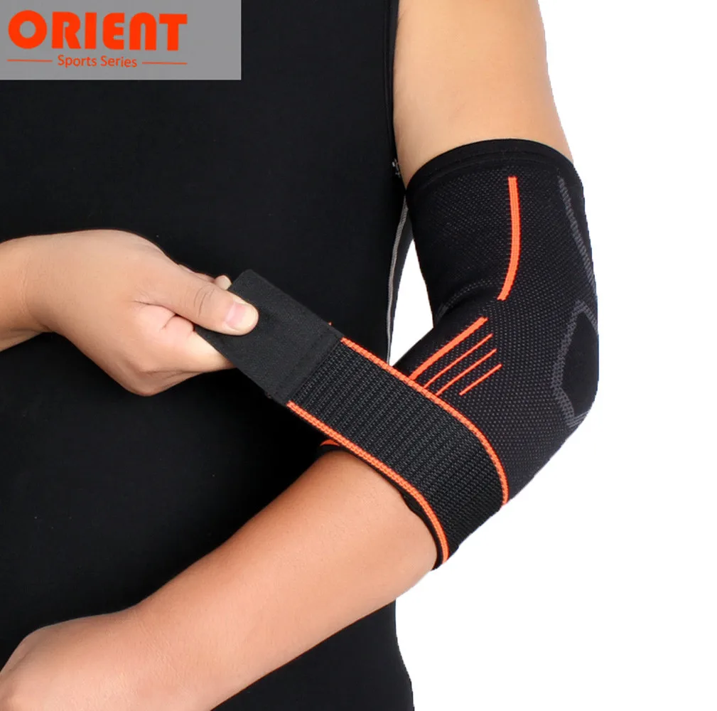 

Outdoor Sports Elbow Support Brace Pad Injury Aid Strap Guard Wrap Sport Unisex Band Nylon Elastic Elbow Protector Guard Band