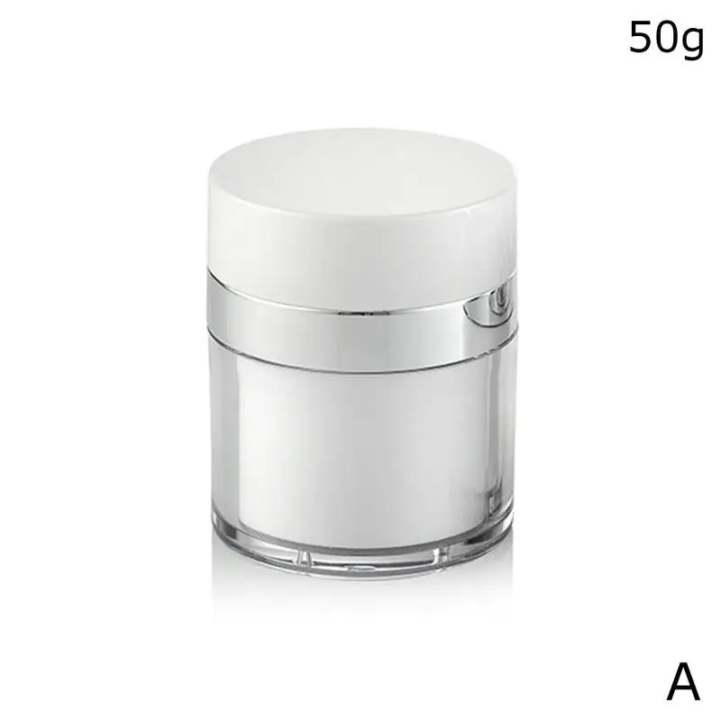 50 g Горячая 15 г 30 г 50 г Косметическая банка, пустые акриловые баночки для крема Вакуумная бутылка, пресс-крем банка, пробные флаконы, безвоздушный косметический контейнер - Цвет: 50 g
