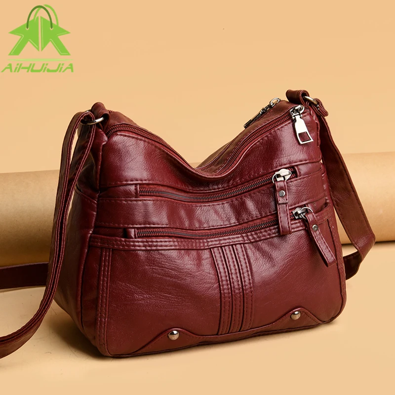 

Brand Designer Women's Bags Fashion Simplicity Women Bags Handbags 2021 New High Quality Crossbody Bag PU Leather Shoulder Bag