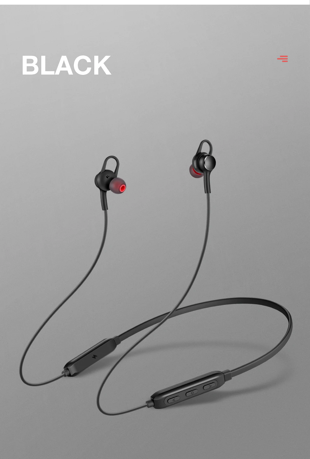 SANLEPUS наушники беспроводные наушники Bluetooth наушники спортивные Hifi гарнитура шейные наушники с микрофоном для Xiaomi Android