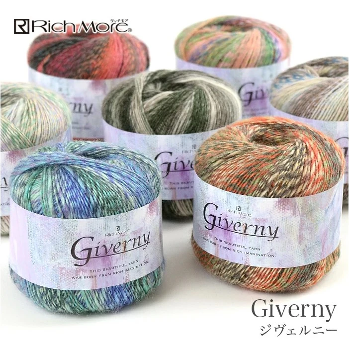 

RICH MORE GIVERNY medium fine wool braid thread line 30g(114meters/roll)