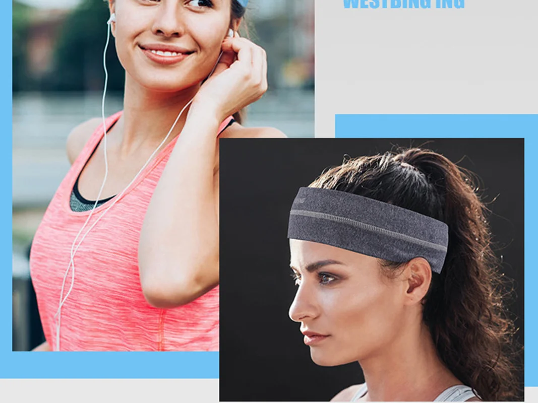 

Fitness Yoga Hairband Jogging Anti-slip Sweat Belt Cycling Silicone Headband Sports Headscarf Elastic Turban Basketball Unisex