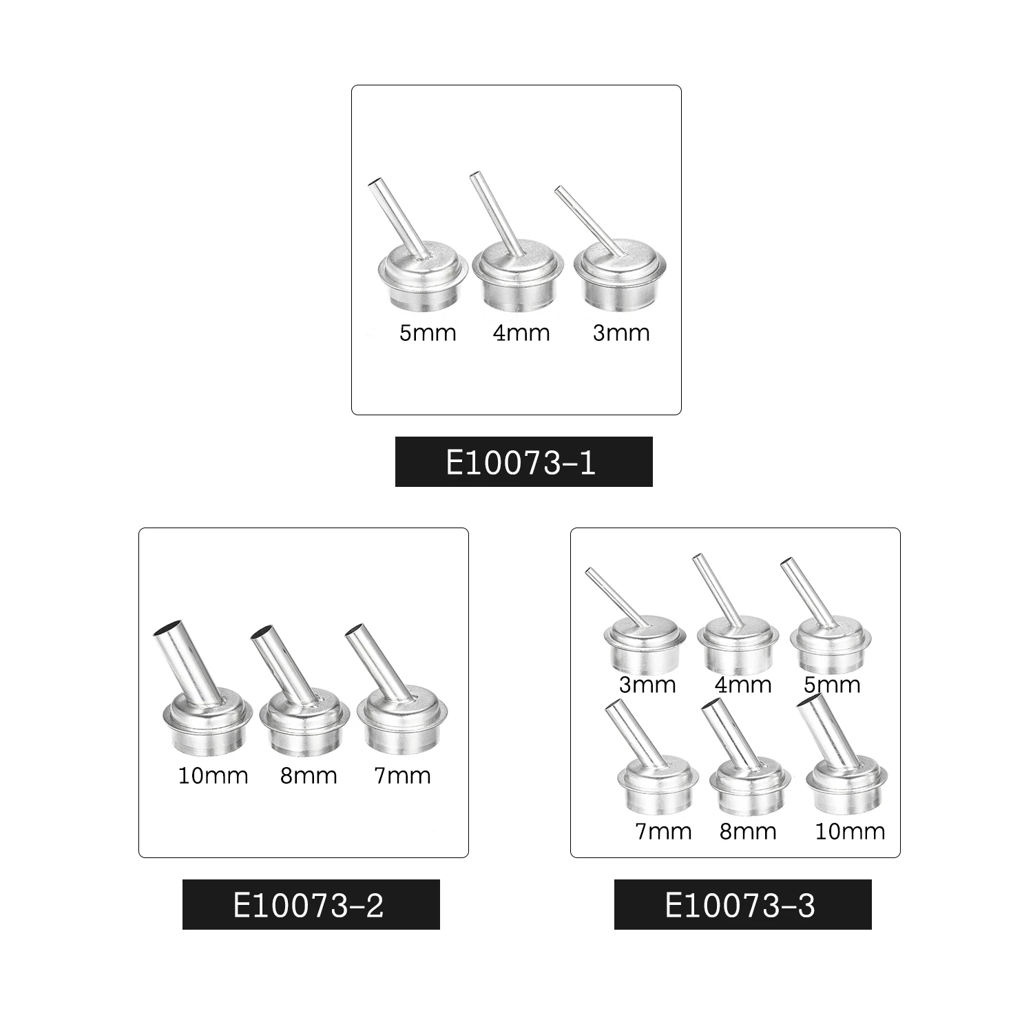 Сварочная круглая насадка для горячего воздуха термостойкая Насадка термофена