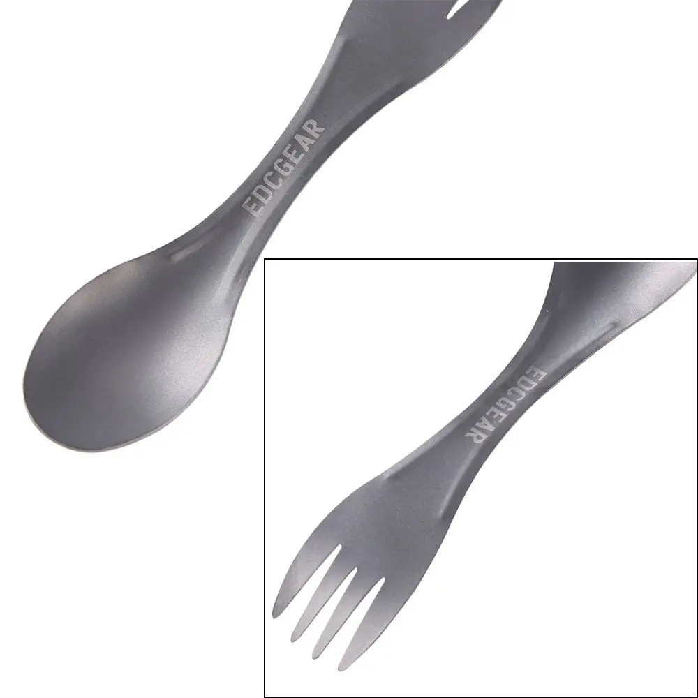 Ложка-Вилка из титанового сплава для пикника | Спорт и развлечения