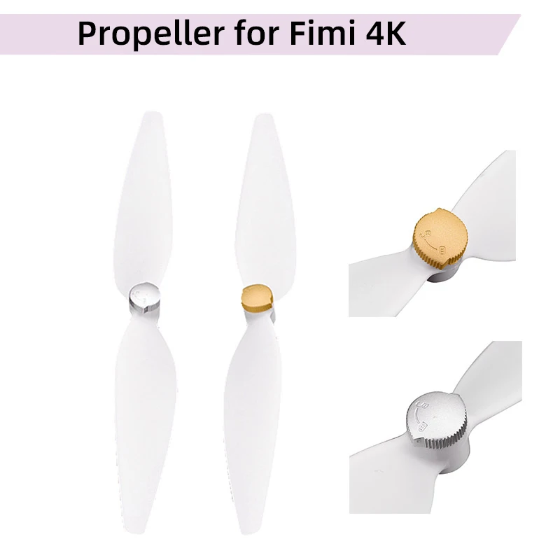 2 шт. быстроразъемный Пропеллер для Fimi 4K Propeller 1046 Prop Blades CW CCW Для FIMI Drone Camera крыло