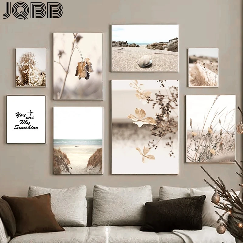 

Grass Nature Landscape Posters Canvas Painting Nordic Wall Art Picture Modern Home Decor Poster And Print For Living Room Design
