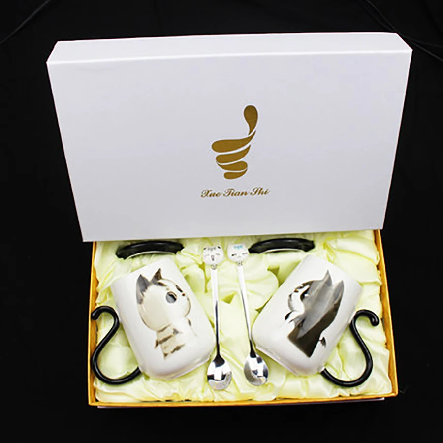 Креативный милый кот Керамика кружка Кофе чашки эспрессо Tazas де a Creativas посуда