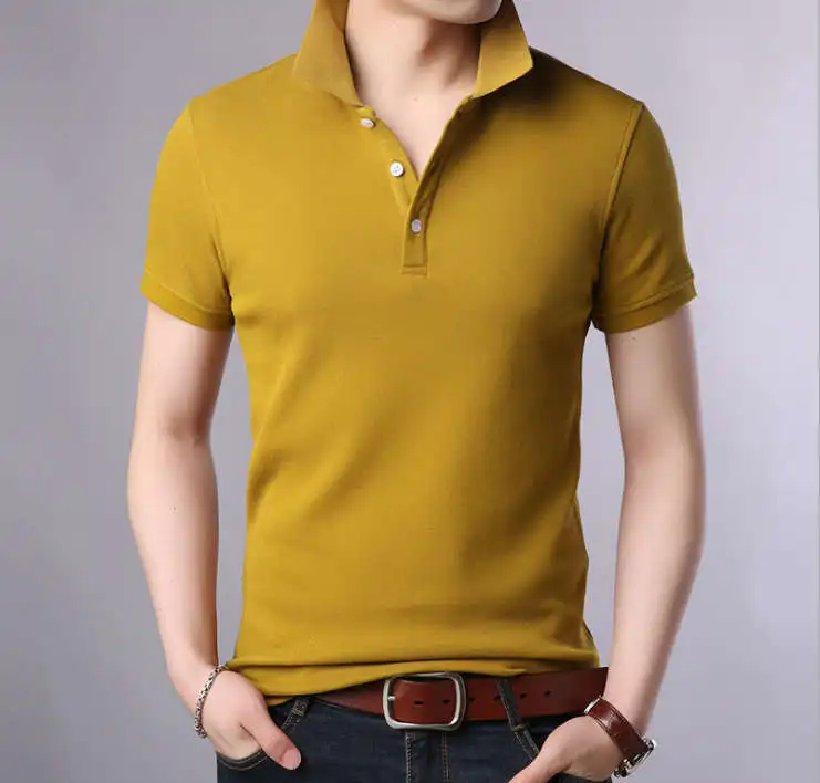 

Summer men's business casual short sleeve t-shirt 2289