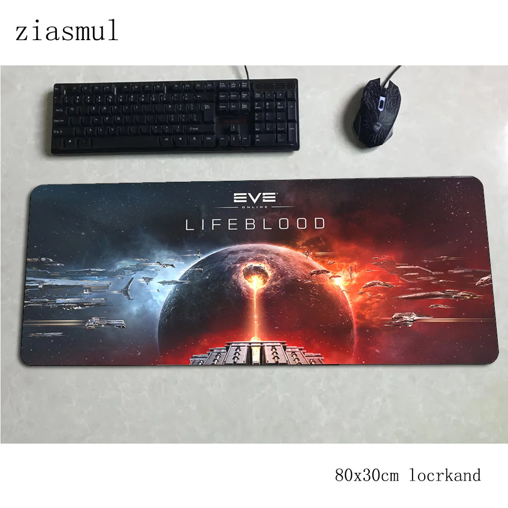 Eve online коврик для мыши 800x300x3 мм мультяшный компьютерный коврик для мыши геймер геймпад пк Инди поп игровой коврик для мыши Настольный коврик офисная мышь