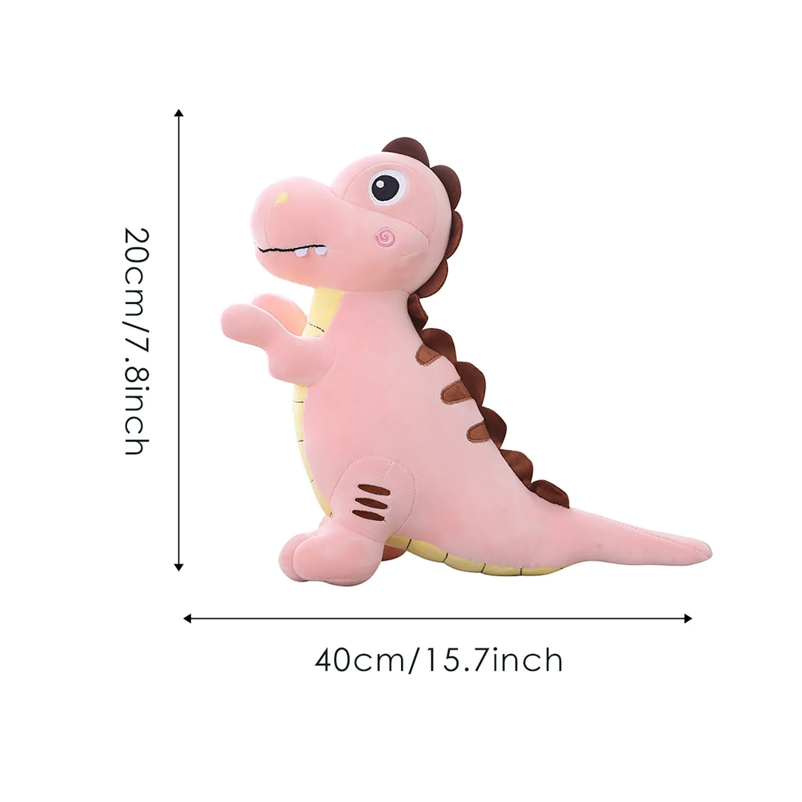 

Creative Cute Soft Dinosaur Doll Couple Dinosaur Doll Pillow Plush Toy High Quality Cartoon Animal Stuffed Plush Toys