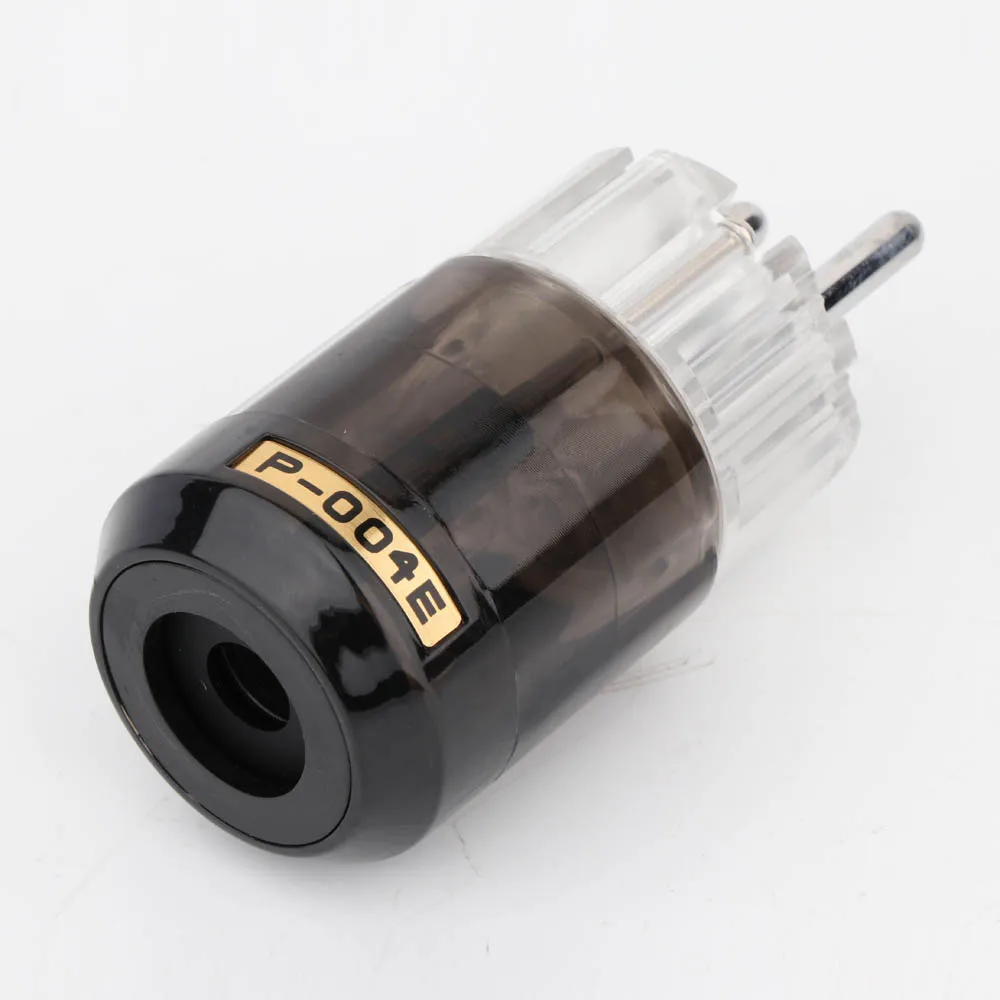 2 шт. высококачественный родиевый Штекерный разъем питания P004E Schuko EU | Электроника