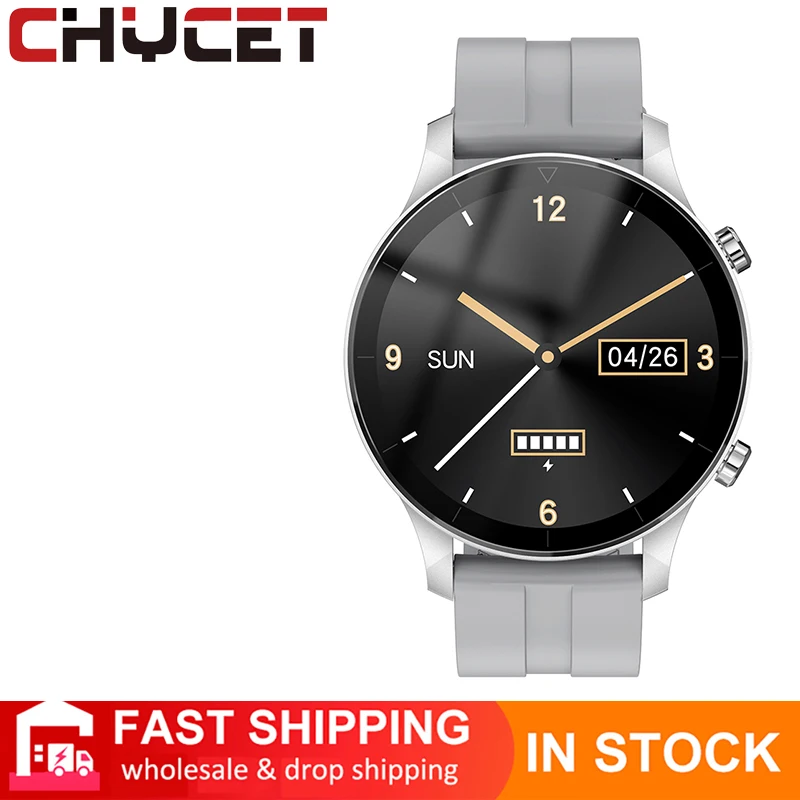 

CHYCET 2021 New Smart Watch For Men 1.28 Full touch Blood Oxygen Monitor Sleep Monitoring Multi-sport Modes New SmartWatch