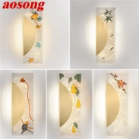 aosong%c2%a0new wall%c2%a0lamps contemporary brass creative led sconces light for home decoration