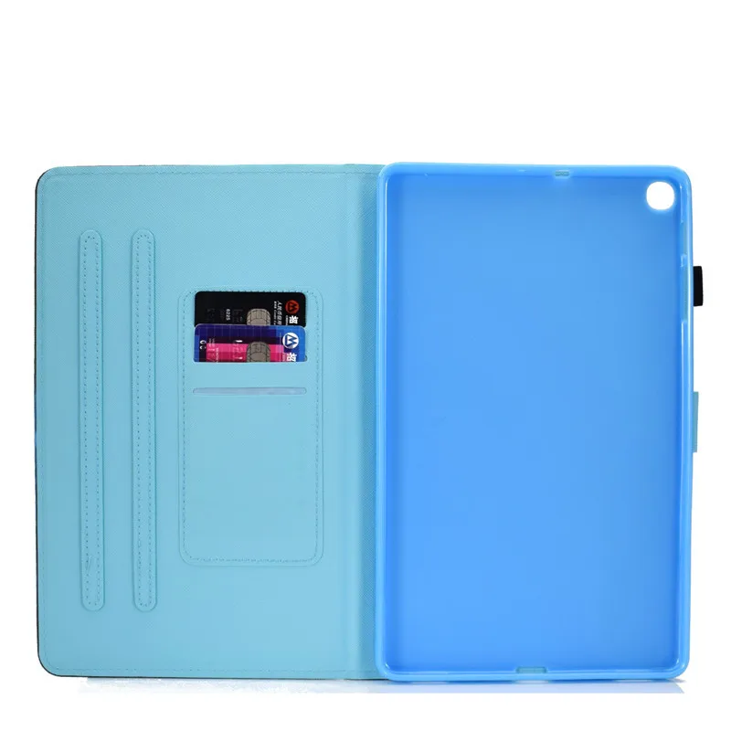 Чехол книжка из искусственной кожи для Samsung Galaxy Tab A 2019 T510 T515|Чехлы планшетов и