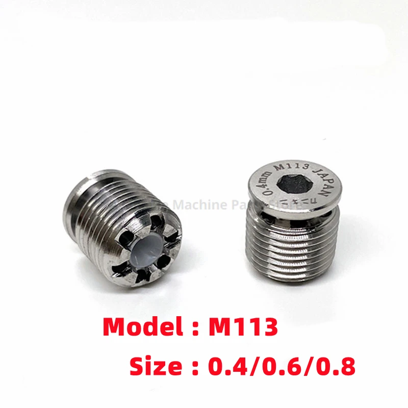 

EDM провод M113 установочный винт X053D628G51 0,4 мм 0,6 мм 0,8 мм для резки проволоки EDM машина N/F/F1/G/H1/HA/SA/SB/SZ обслуживание