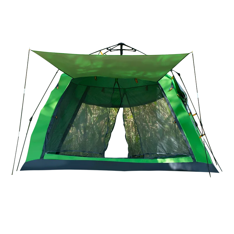 

Wenshoop 2.6X2.6m Tent 6 Person Family Double Layer Instant Setup Protable Backpacking Camping Tent Hiking Travel