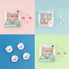 Милый чехол для разделывания свиньи, утки, ручка для большого пальца, защитный чехол для джойстика для Nintendo Switch NS Lite Joy-con, чехол для джойстика