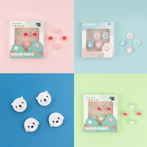 Милый чехол для разделывания свиньи, утки, ручка для большого пальца, защитный чехол для джойстика для Nintendo Switch NS Lite Joy-con, чехол для джойстика