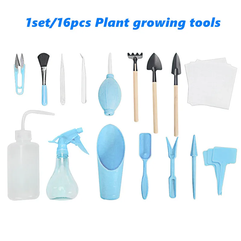 1 Набор/16 шт мини суккулентные инструменты для пересадки садовый ручной