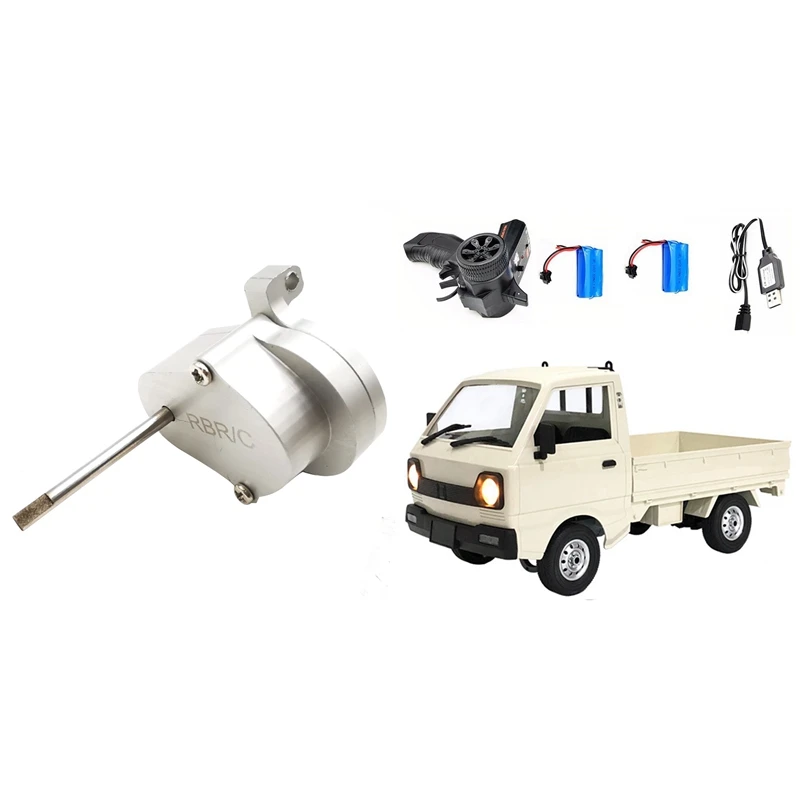 

for Wpl D12 Suzuki Carry 1/10 4Wd Drift Truck LED Light Rc Car with Transmission Gearbox for WPL D12 1/10 RC Car