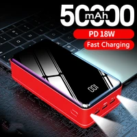 50000mah power bank for iphone ipad huawei samsung xiaomi poverbank portable external battery charger powerbank 50000 for phones