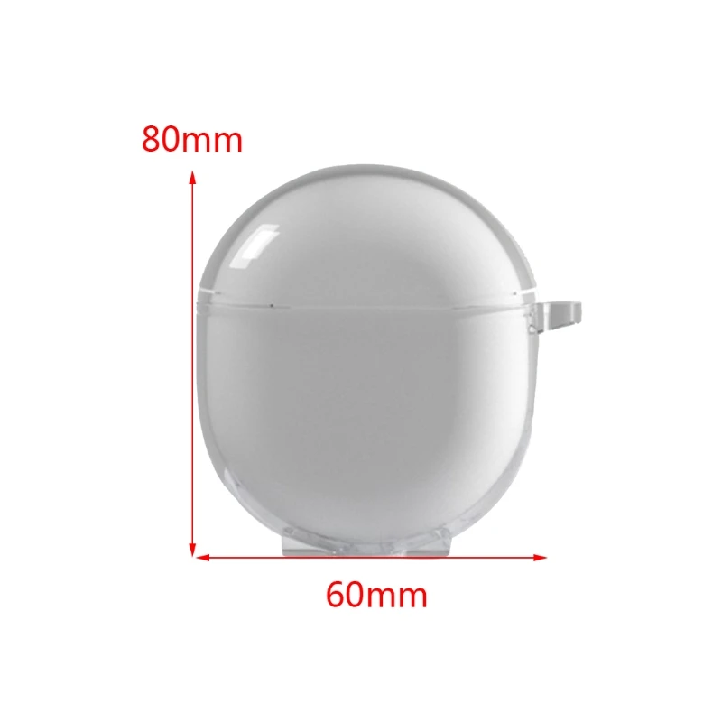 Чехол для наушников-вкладышей Air 2 защитный прозрачный чехол из ТПУ с полным